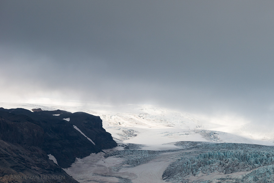 Öraefajökull, onderdeel van de gletsjer Vatnajökull.